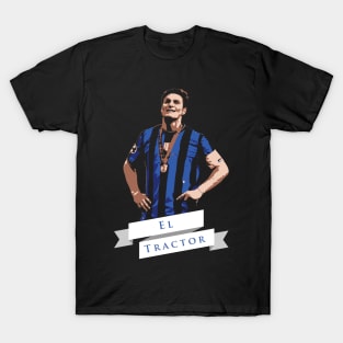 Javier Zanetti Illustration T-Shirt